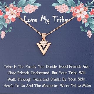 Tribe Necklace Tribe of Friends Gift Girls Pendant Necklace Bridal Party Gifts Bridesmaids Gift Best Friends Gift