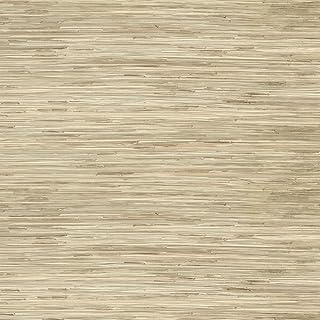 Brewster Home Fashions 282-65621 Bataan Grasscloth Wallpaper, Wheat,Tan
