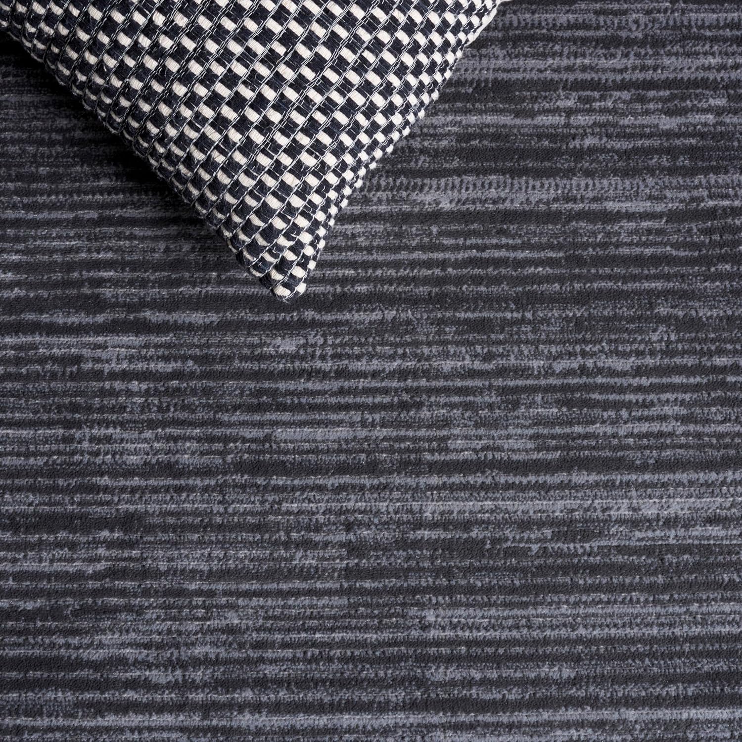 SAFAVIEH Area Rug 8x10 - Vision Collection - Large - Grey, Modern Ombre Design, Non-Shedding & Easy to Clean, Ideal for Living Room, Bedroom, Dining Space (VSN606D)