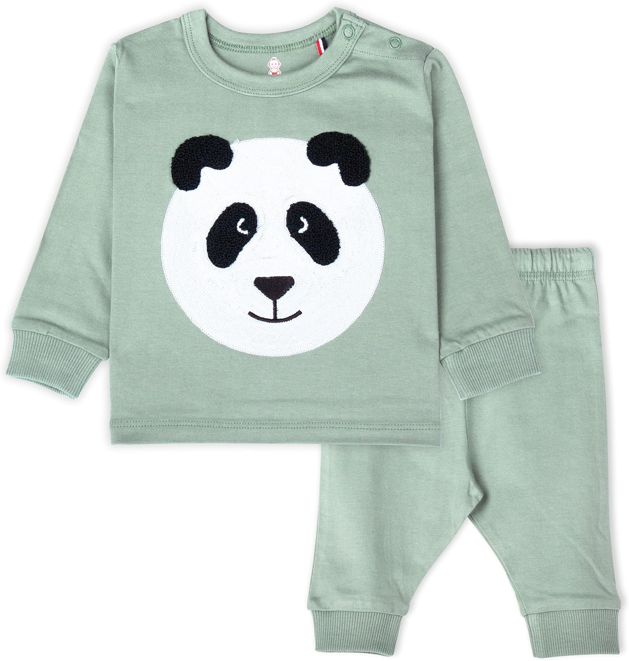 ARIELCotton Fleece Clothing Sets for Boys & girls - Unisex Winter Clothing sets Full Sleeve T-shirt & Pant