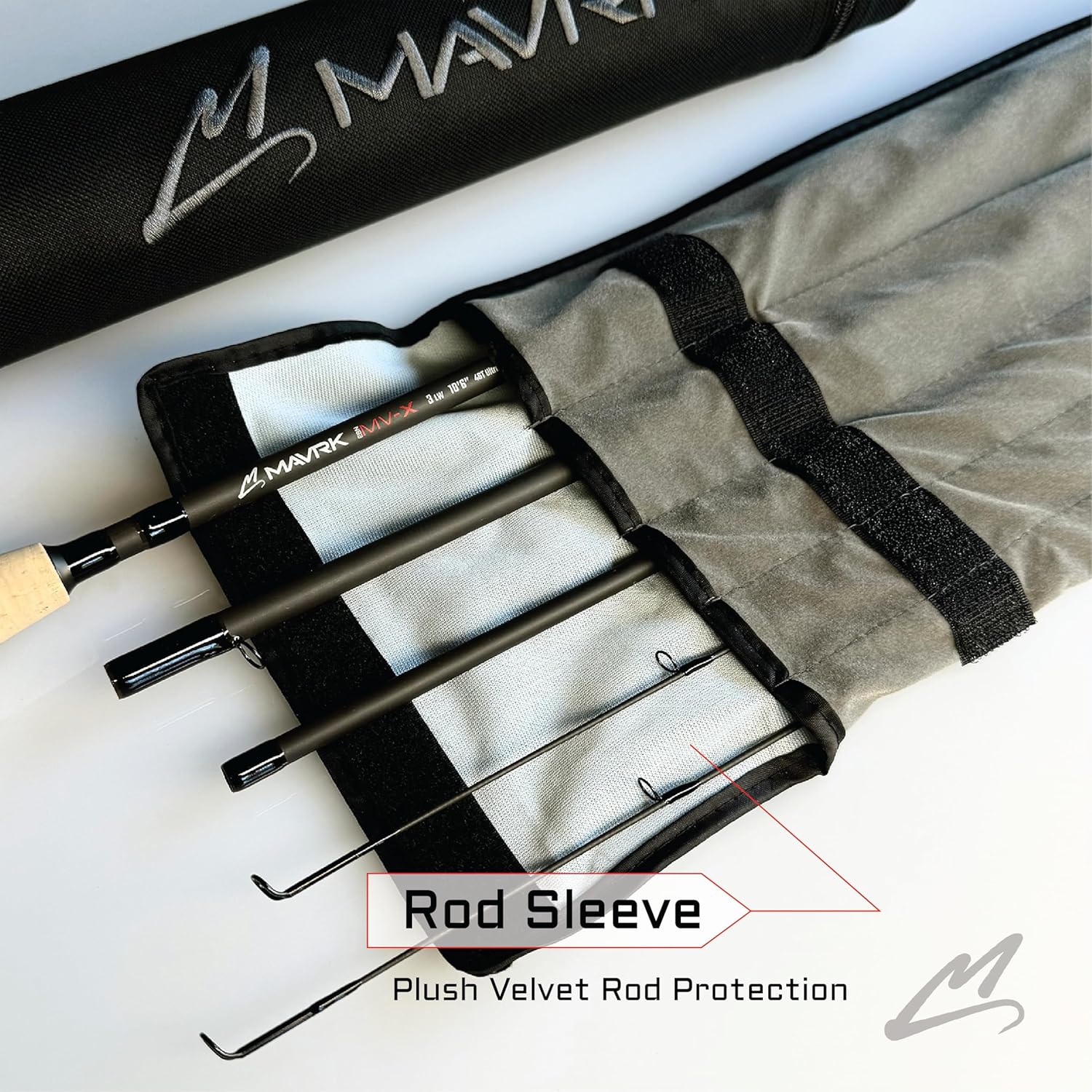 Mavrk USA Fly Fishing Rod | Euro Nymph & Dry Fly Rods | 2 in 1 Convertible Design | Lightweight, Extra Sensitive, Precision Action, Freshwater Trout