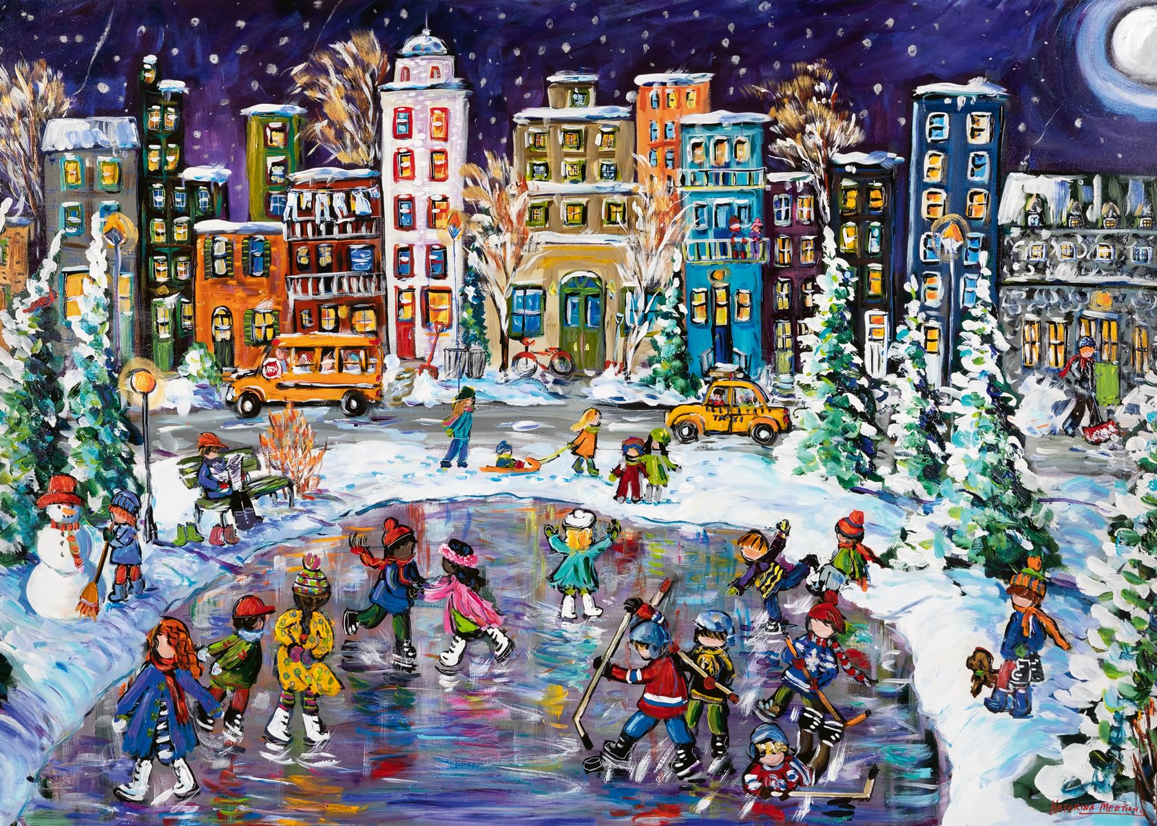 Ravensburger Christmastime 1000-Piece Puzzle – Festive Holiday Jigsaw For Adults, Made In Germany - View #6
