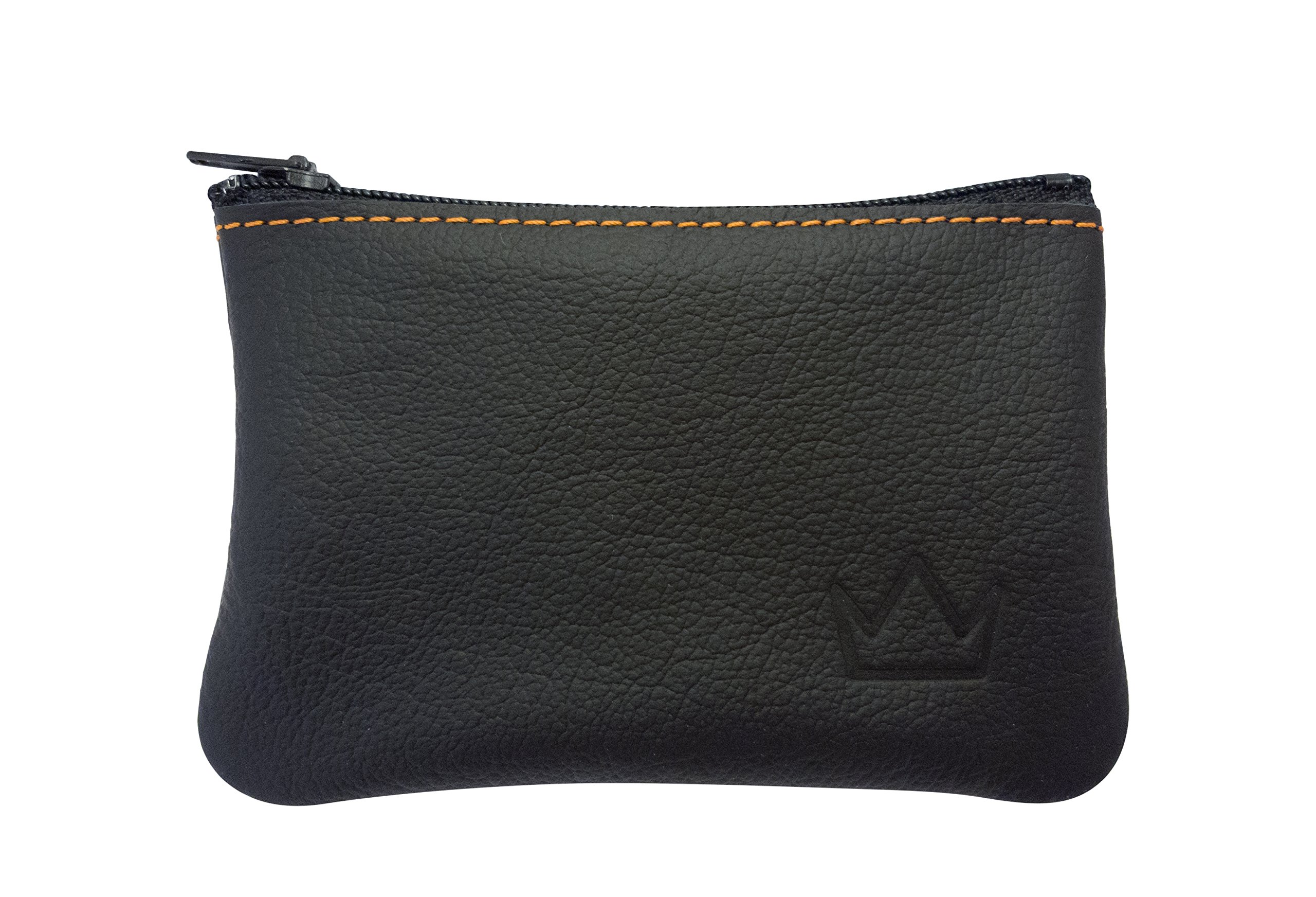 Lederprinz® | Etui na klucze z prawdziwej skóry 3 lata rozszerzonej | Skóra Nappa | Wykonanie ręczne, czarny, 105x70x10mm