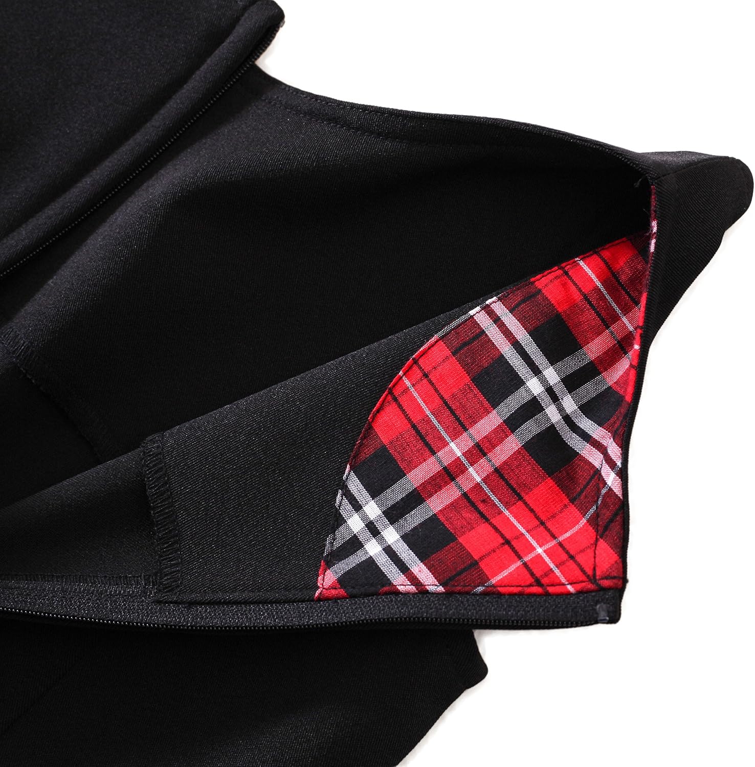 Bienzoe Girls School Uniform Jumper: Stretch Pleated Durable Kids Knee Length Sleeveless Dress - Image 11