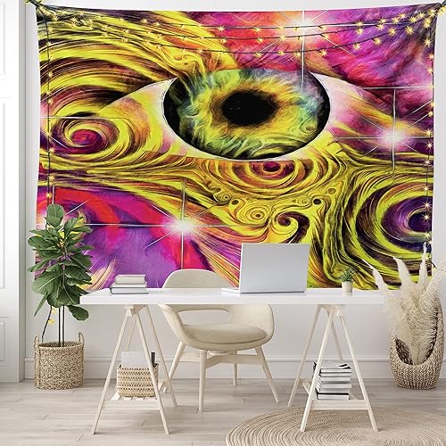 Miniatura 81 de Ambesonne Tapiz de la Torre Eiffel, tamaño Queen, imagen de la Torre Eiffel, París, Francia, coche vintage, calle, nubes oscuras, colcha colgante