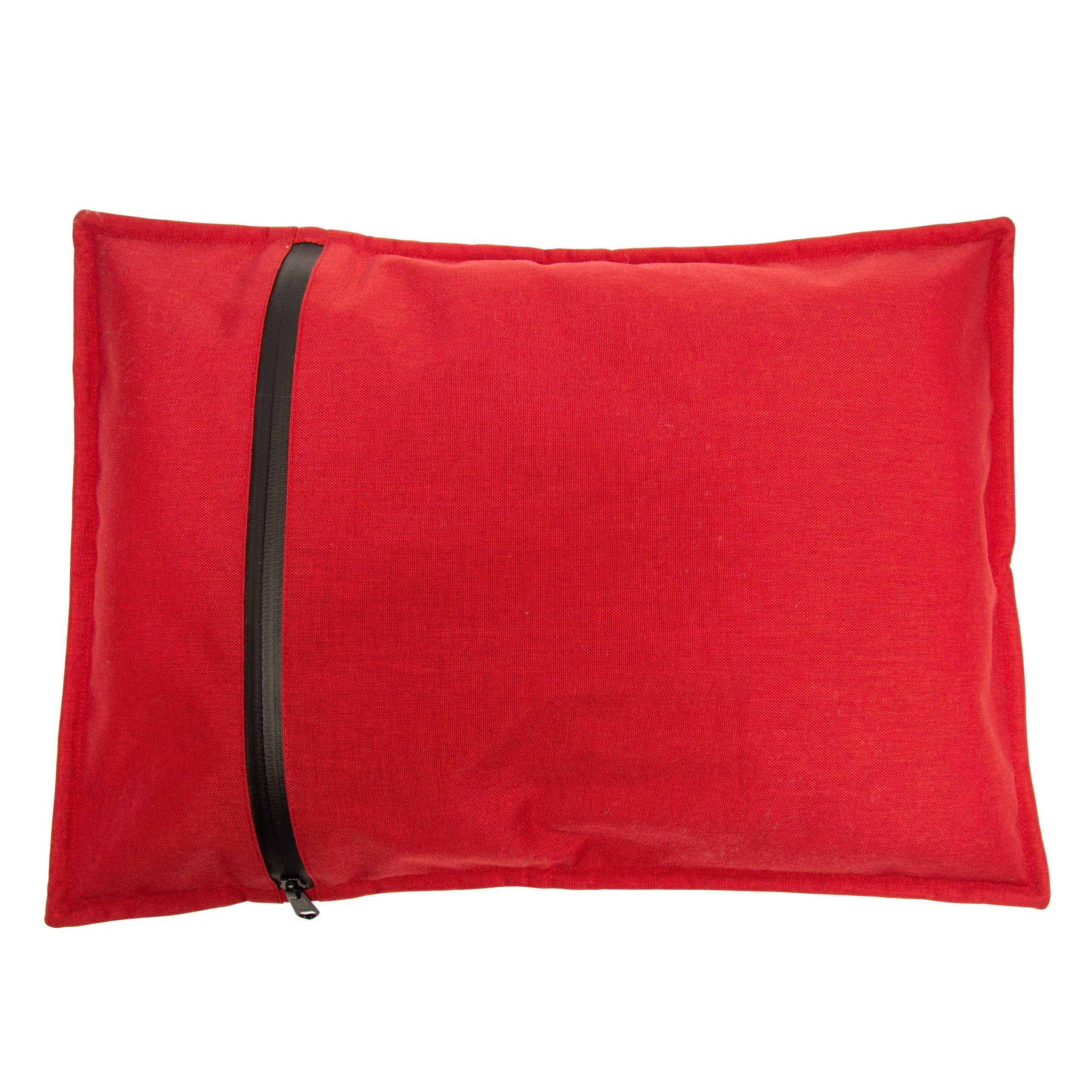 Stuffable Camping Pillow Sack (Large, Red) - 12 x 17 - Camping Essentials for Hiking, Backpacking and Travel Essentials - Sold Empty Bring Your Own Stuffing