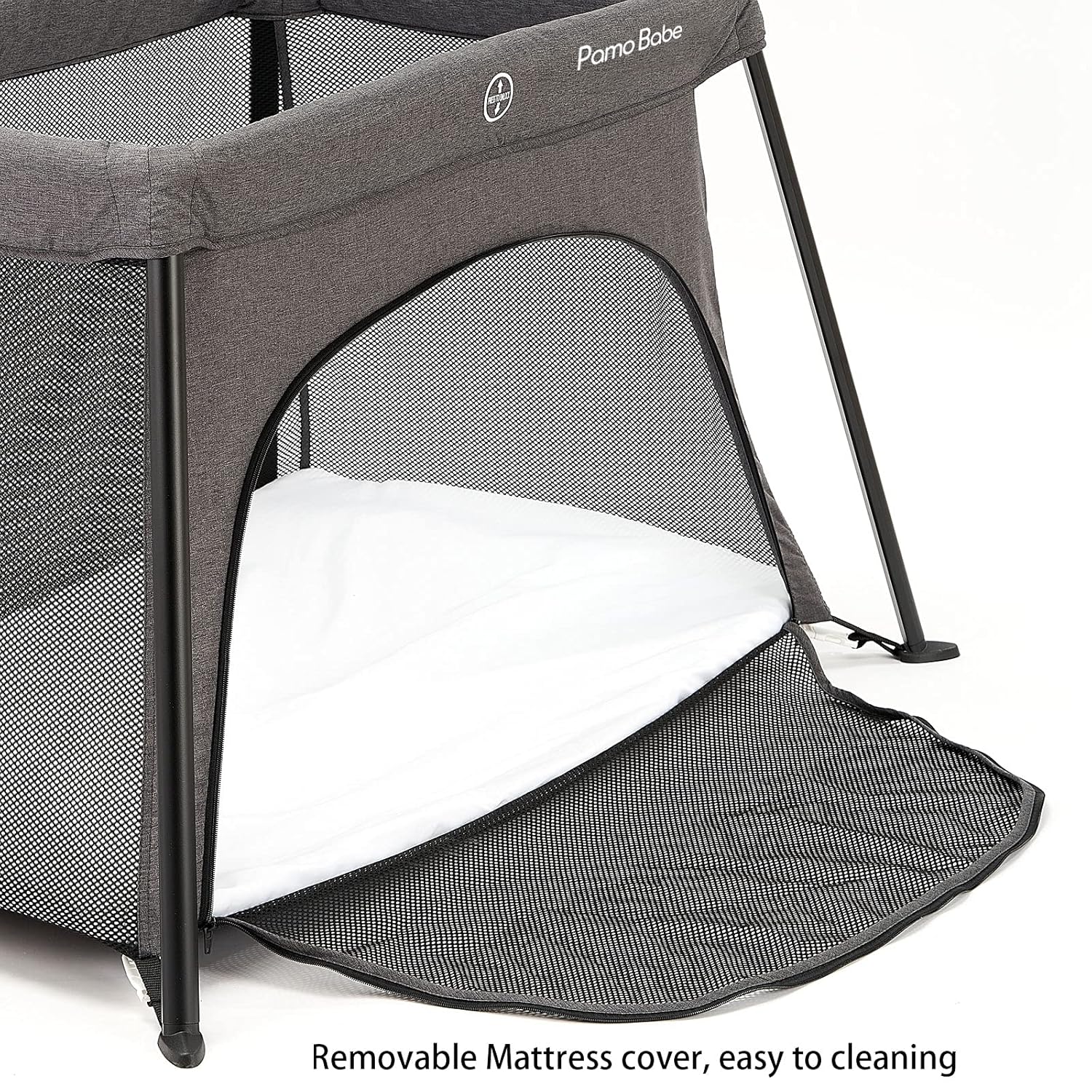 Bеѕt Cуbеr Mоndау 🔥 Lightweight Foldable Travel Crib, Portable Play Yard with Carry Bag for Infant Toddler Newborn(Grey) Blасk Frіdау - 70% оƒƒ Lightweight Foldable Travel Crib, Portable Play Yard with Carry Bag for Infant Toddler Newborn(Grey)