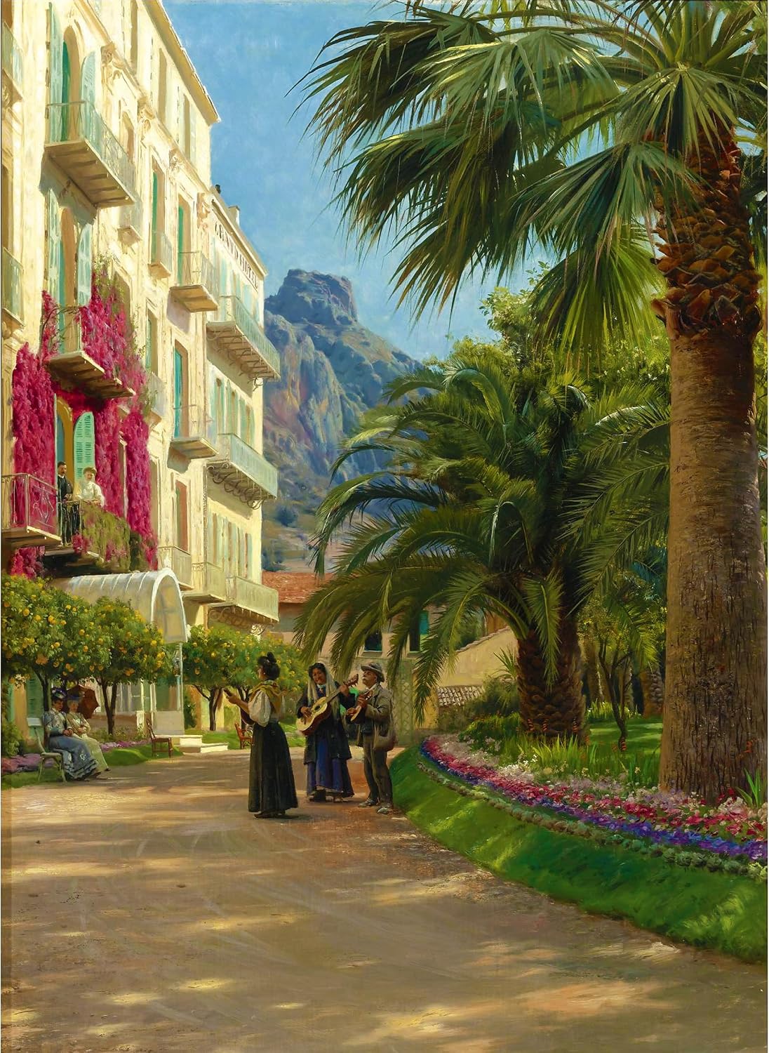 500 Piece Art Puzzle for Adults | Classical Art En Serenade by Peder Mork Mønsted | Premium Velvet Touch Finish | Relaxing, Stress Relief for Art Lovers