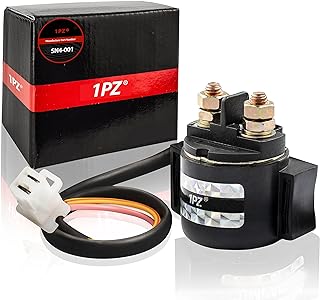 1PZ SN4-001 Starter Solenoid Relay Replacement for Honda 300 Fourtrax TRX300 TRX300FW 2X4 4x4 1988 1989 1990 1991 1992 1993 1994 1995 1996 1997 1998 1999 2000 35850-HC4-000