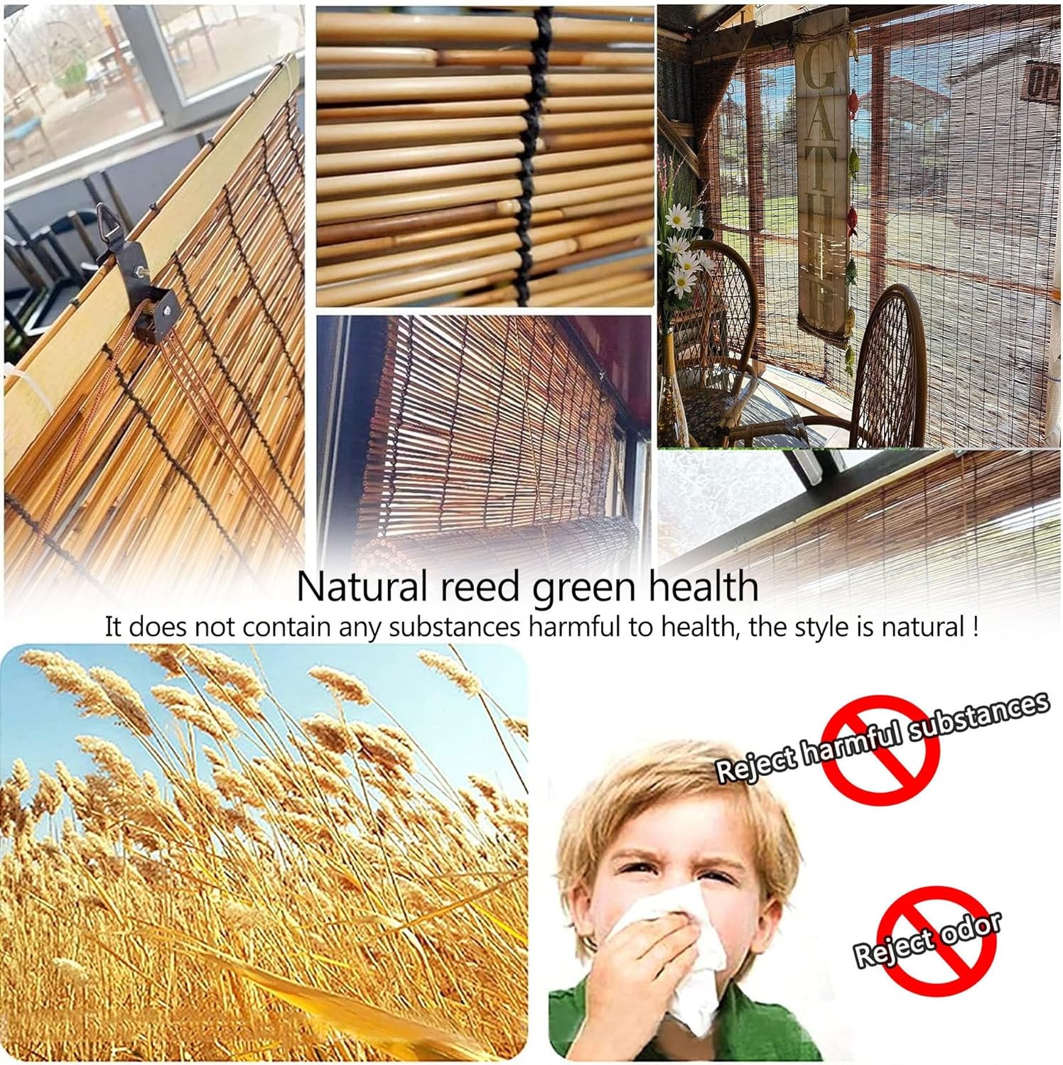 竹すだれ ロールスクリーン 1本セット 幅50cm 60cm 70cm 80cm 100cm 110cm 115cm 120cm 1