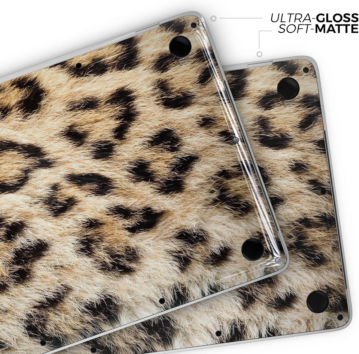 DesignSkinz - Compatible with MacBook Pro 16" M3/M4 (A2991/A3403) - Skin Decal Protective Scratch Resistant Vinyl Wrap - Real Cheetah Animal Print