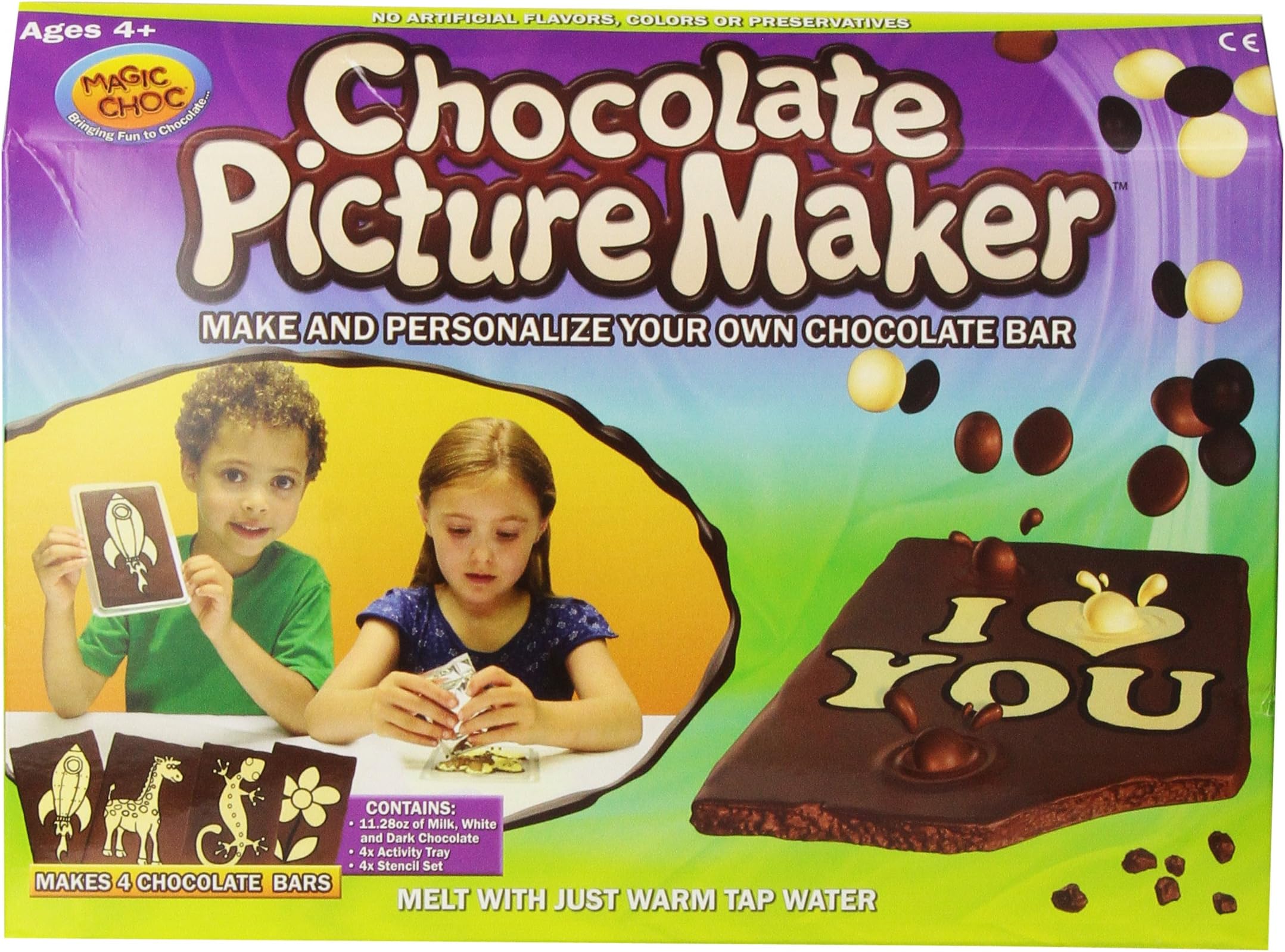 Magic Choc Chocolate Picture Maker (Pack of 4)