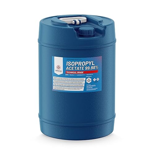 Acetato de isopropilo 99.98% - Tambor de 15 galones - Disolvente para celulosa, plásticos, aceites y grasas, y en tintas de impresión y perfume.