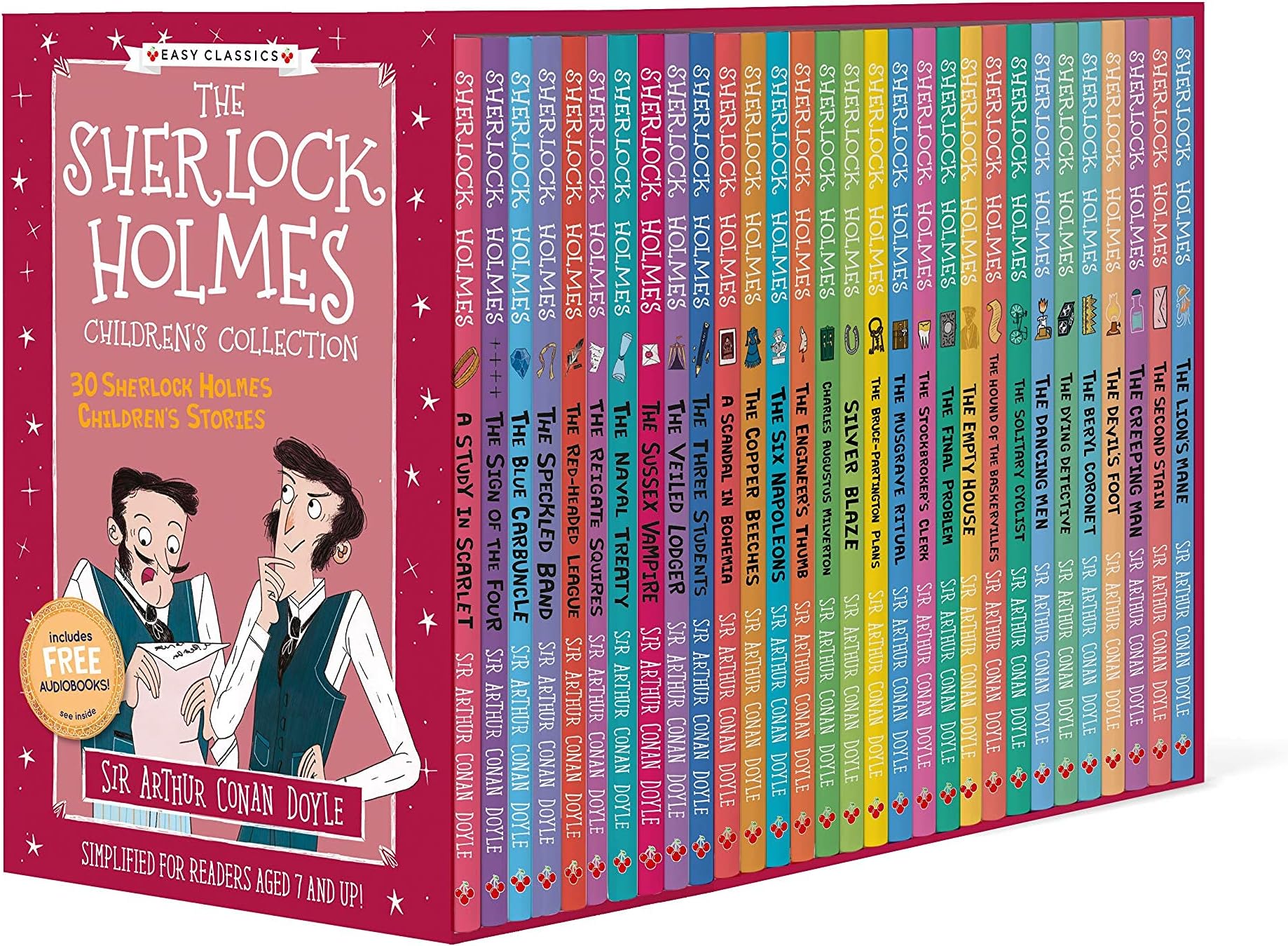 The Sherlock Holmes Children’s Collection 30 Books Box Set by Sir Arthur Conan Doyle