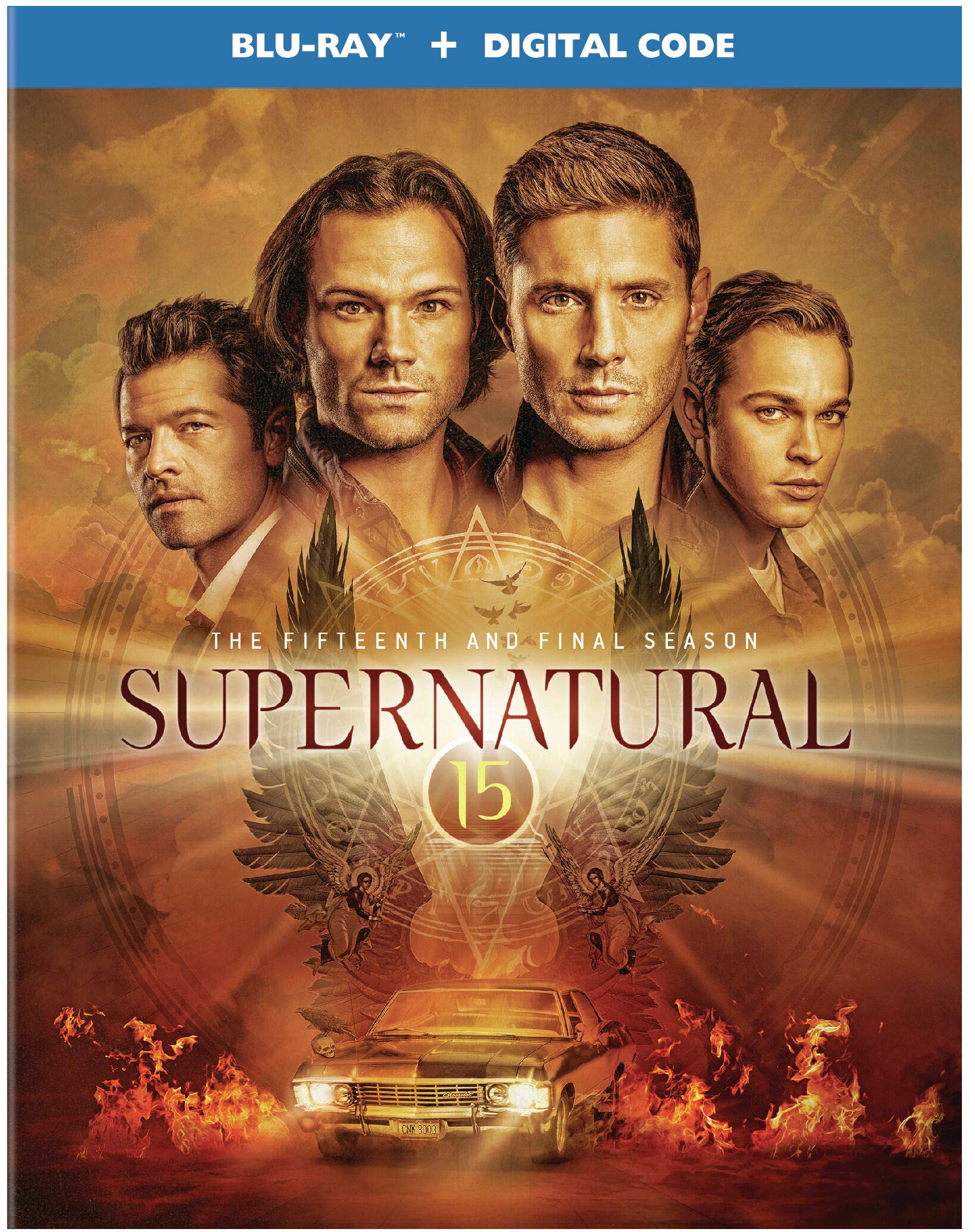 Supernatural The Fifteenth and Final Season Blu ray  | amzdealz