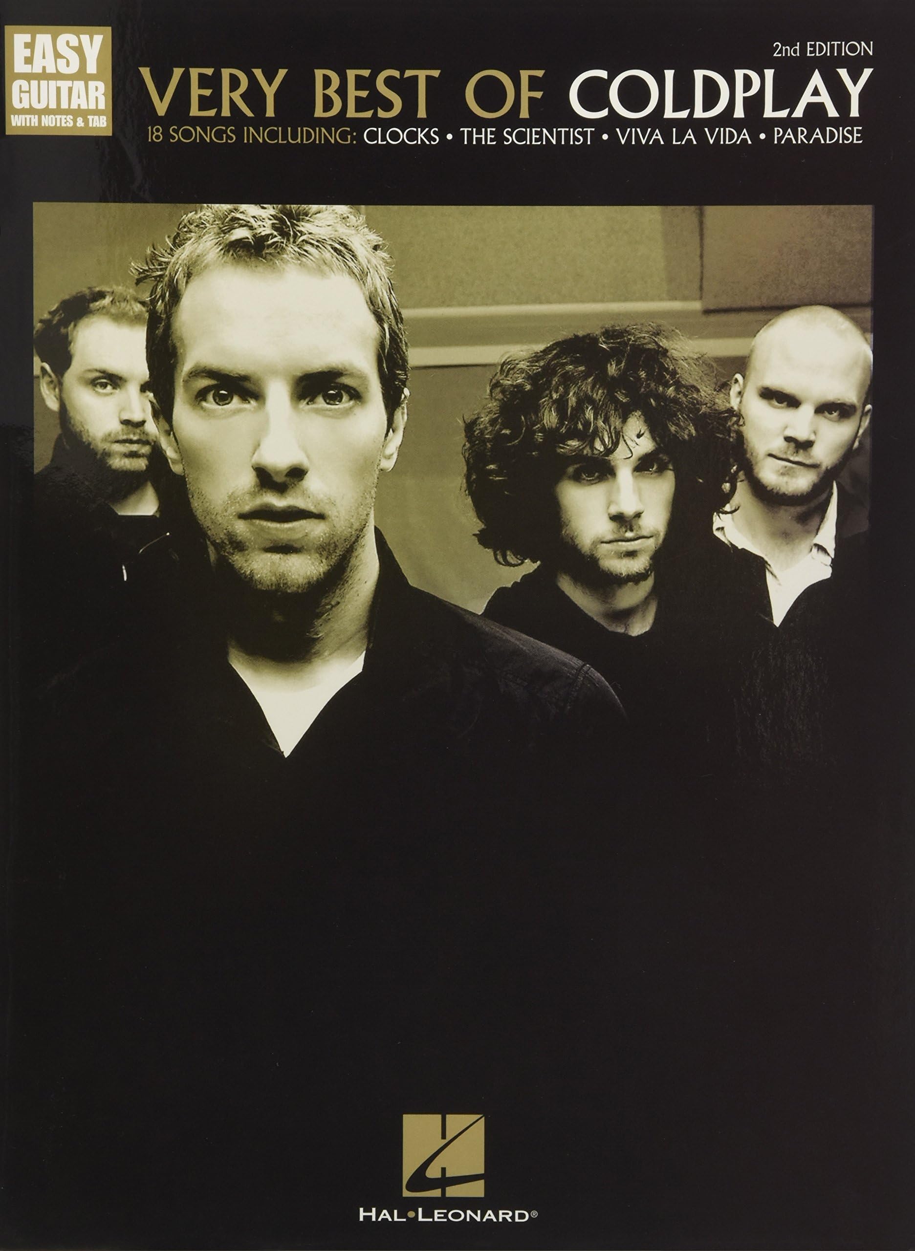 Very Best of Coldplay - 2nd Edition. Guitar Solo. (Easy Guitar With Notes & Tab)