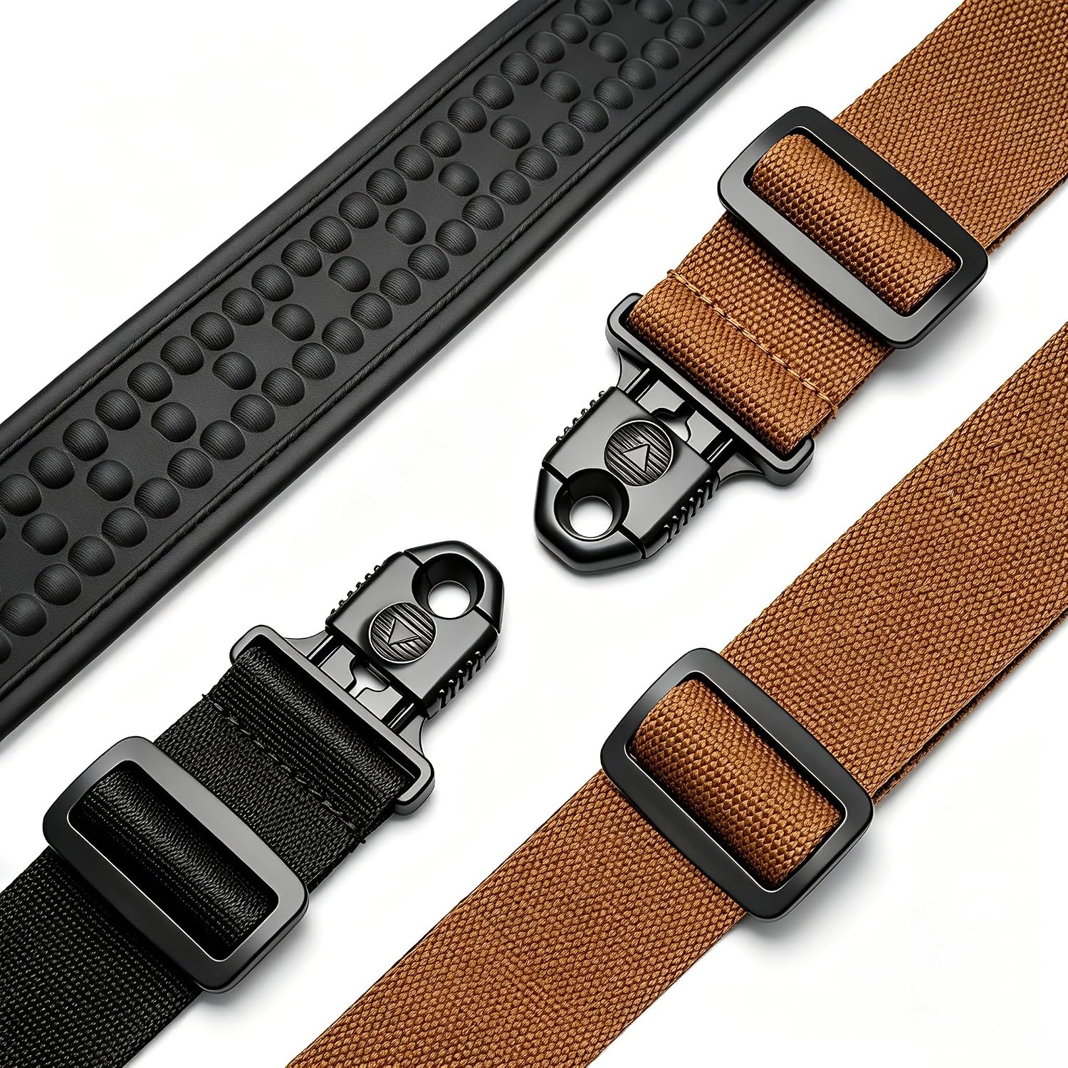  Auto Lock Guitar Straps for Electric Guitar Bass, 3D Sponge Filling Foam Pad Strap, Adjustable Length from 45" to 55" thumbnail