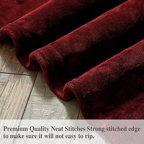 Miniatura 5 de Mooreeke Manta de forro polar suave cálida y acogedora manta de franela de felpa de 350 GSM manta ligera para cama sofá sofá adecuado para todas las
