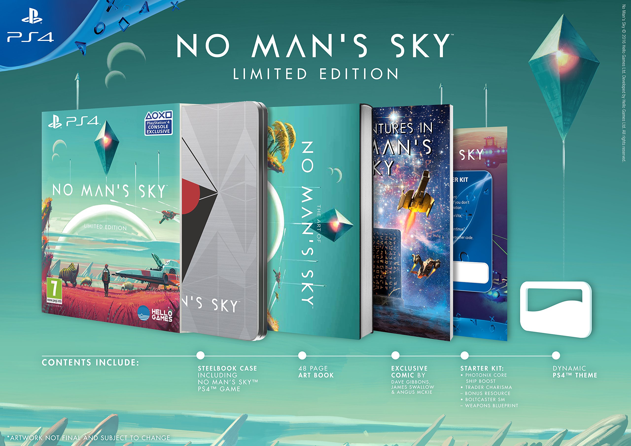 No Man's Sky- Limited Edition - [PlayStation 4] : Amazon.de: Games