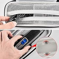 Vista 5 de Funda compatible con Dremel Lite 7760 N/10 4V Li-Ion/PawControl 7760-PET Kit de herramientas rotativas inalámbricas para perros, kit multiusos