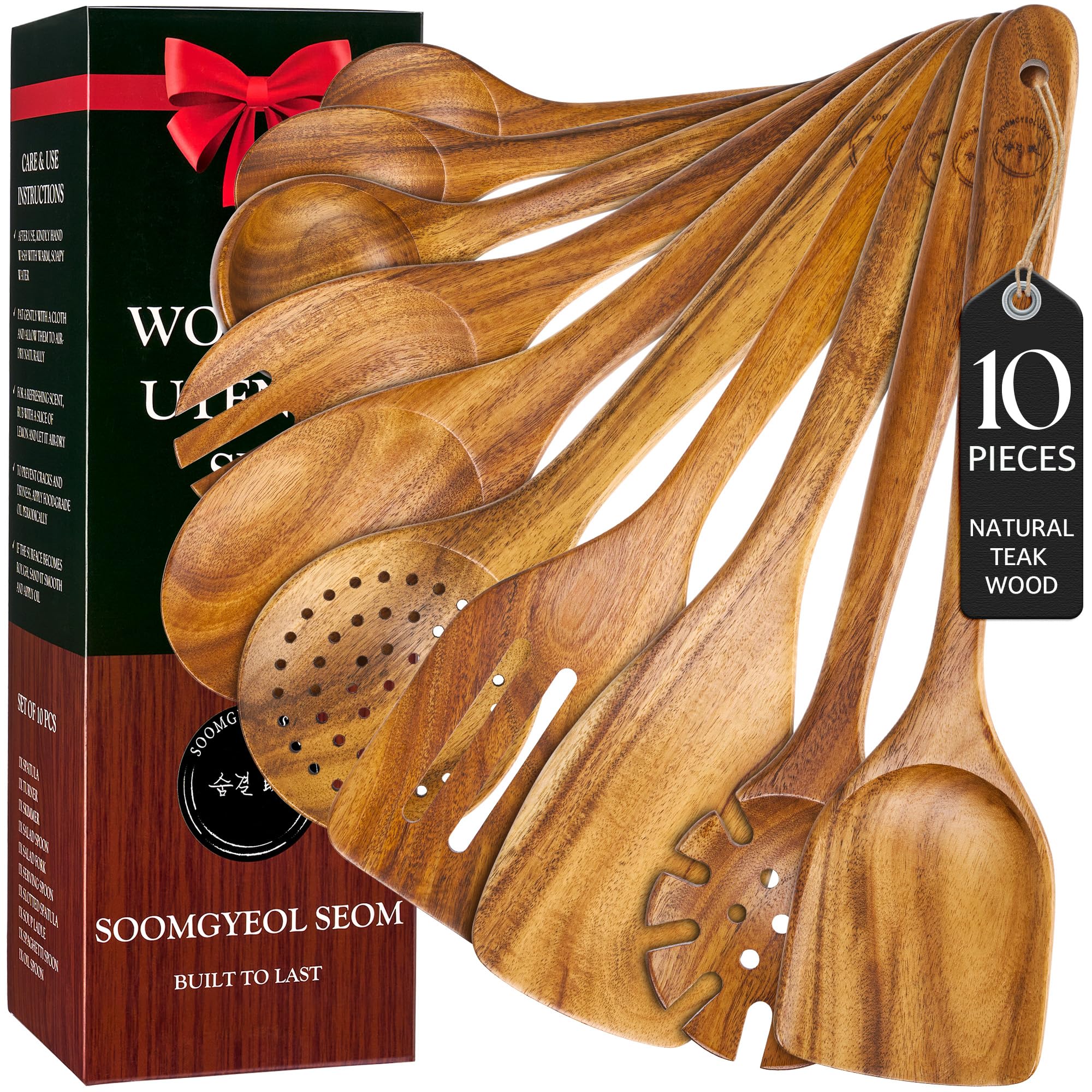SOOMGYEOL SEOM Teak Wood Set