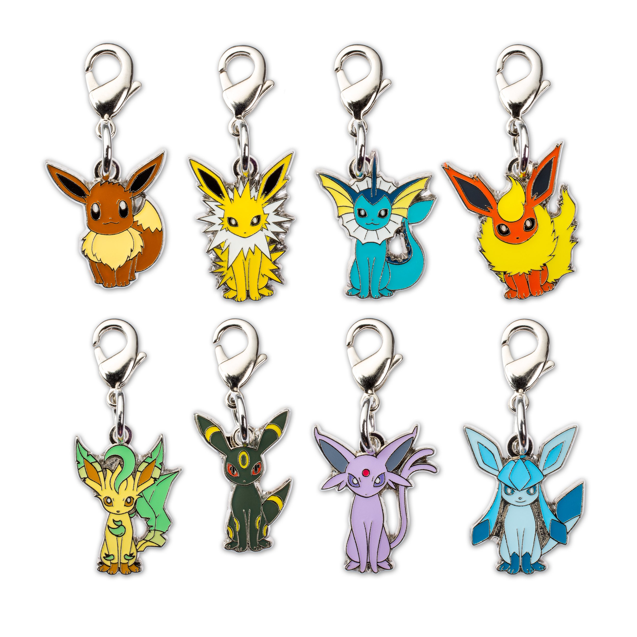 【C】キーホルダー Eevee Collection 全9種類コンプリートセット Eevee and 7 Evolution Pokémon Minis (Evo 8 Pack) : Amazon.in: Car