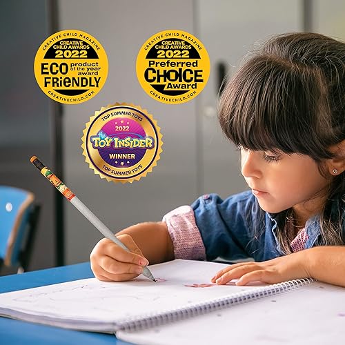 Vista 9 de Halloween Smencils - HB #2 Patented Gourmet Scented Pencils, 5 Count, Gifts for Kids, School Supplies, Classroom Rewards