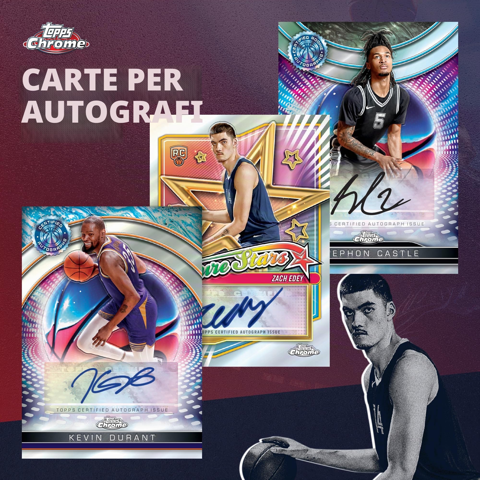 Pallacanestro Topps Chrome 2024-25 - Sigillato in fabbrica - Scatola di valore