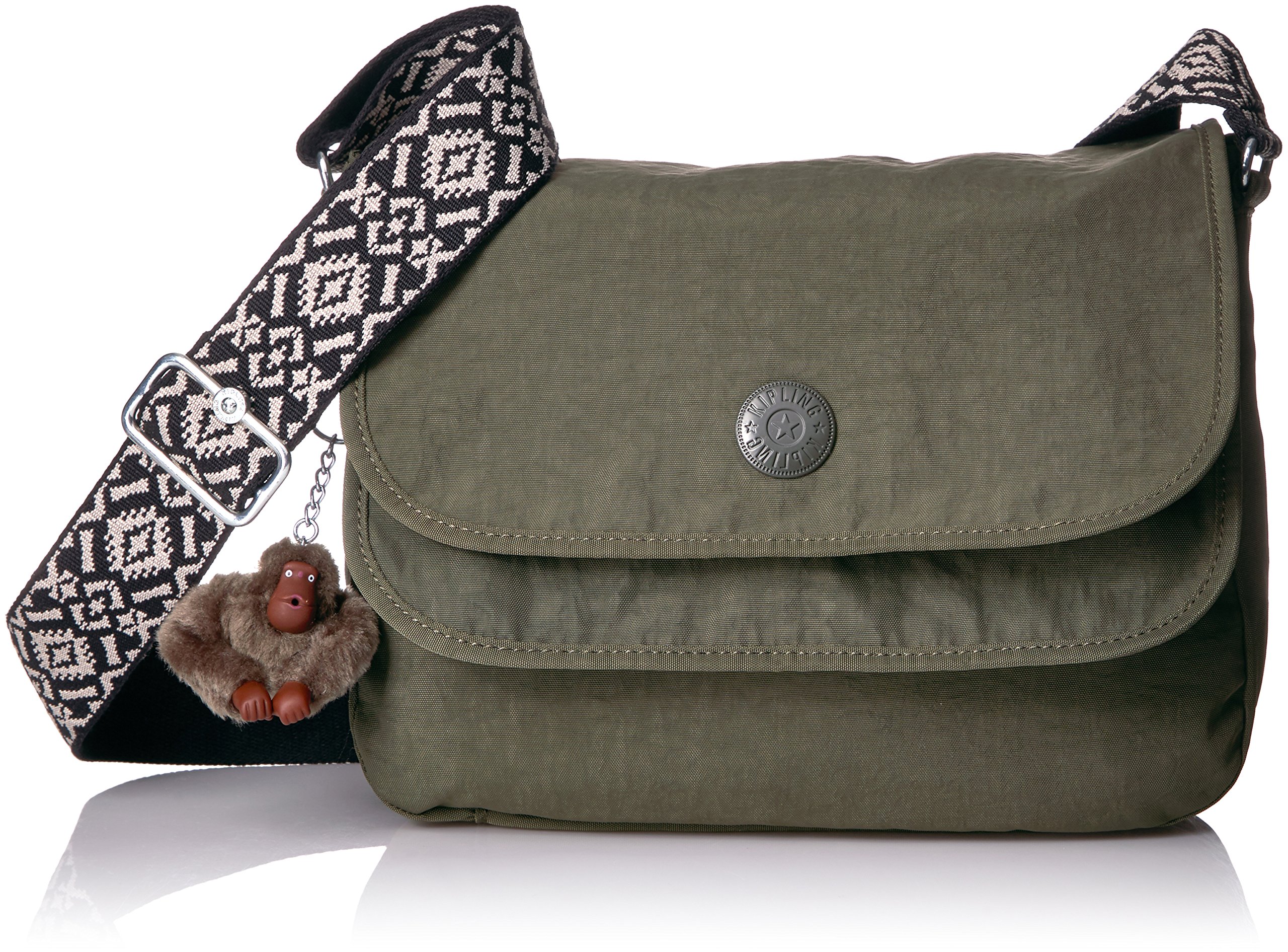 Kipling Brooklyn Go Solid Crossbody Bag with Guitar Strap