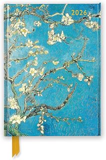 Vincent van Gogh: Almond Blossom 2026 Luxury Diary Planner - Page to View with Notes