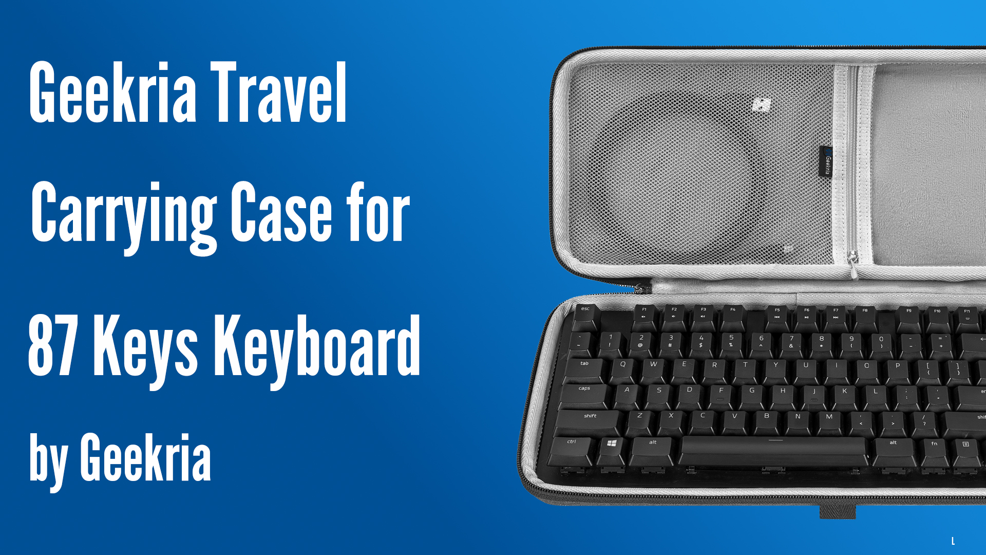 Amazon.com: Geekria TKL Keyboard Case, Compatible with Razer