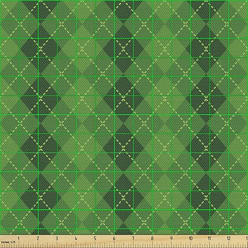 Vista 354 de Ambesonne - Tela de punto elástica