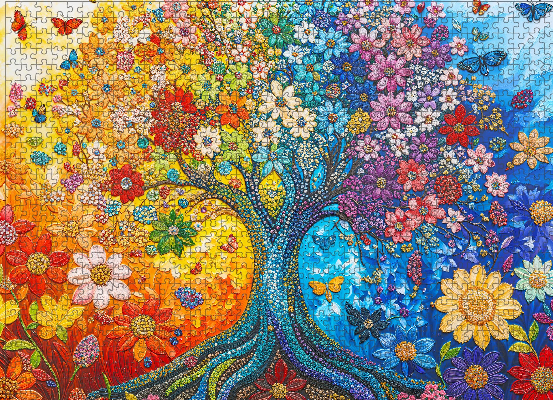 1000 Piece Luminous Tree of Life Puzzle -7 1000 Piece Luminous Tree of Life Puzzle -7