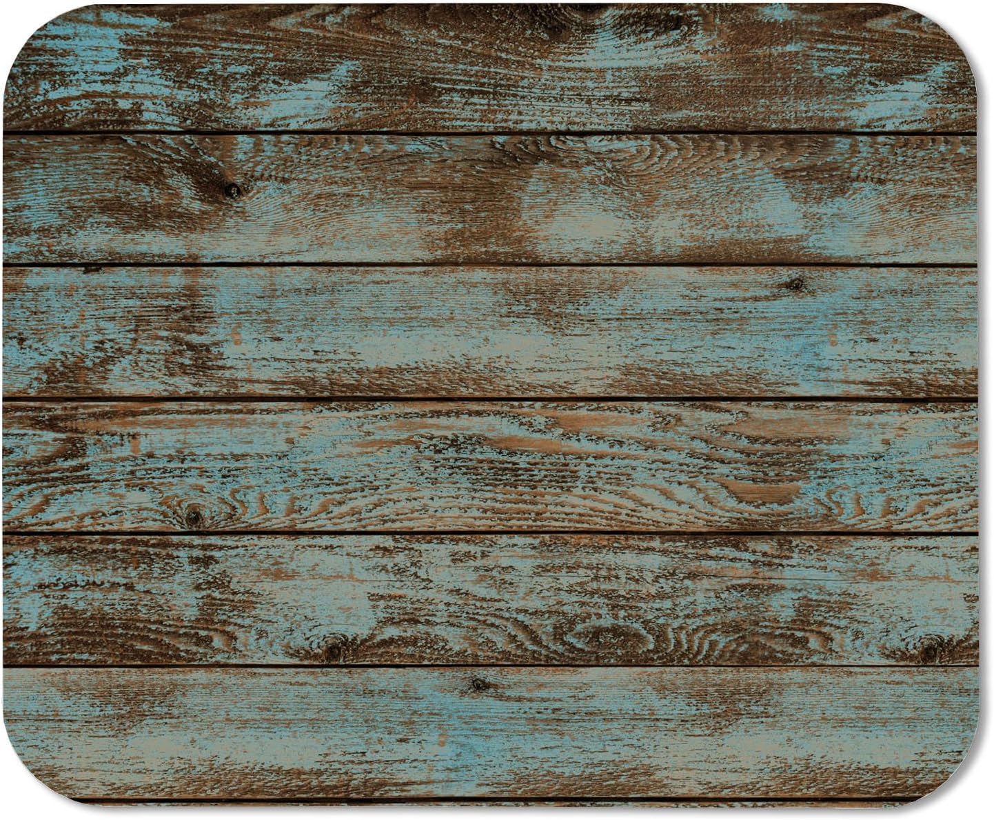 Rustic Old Barn Wood Rubber Mousepad Gaming Mouse Pad