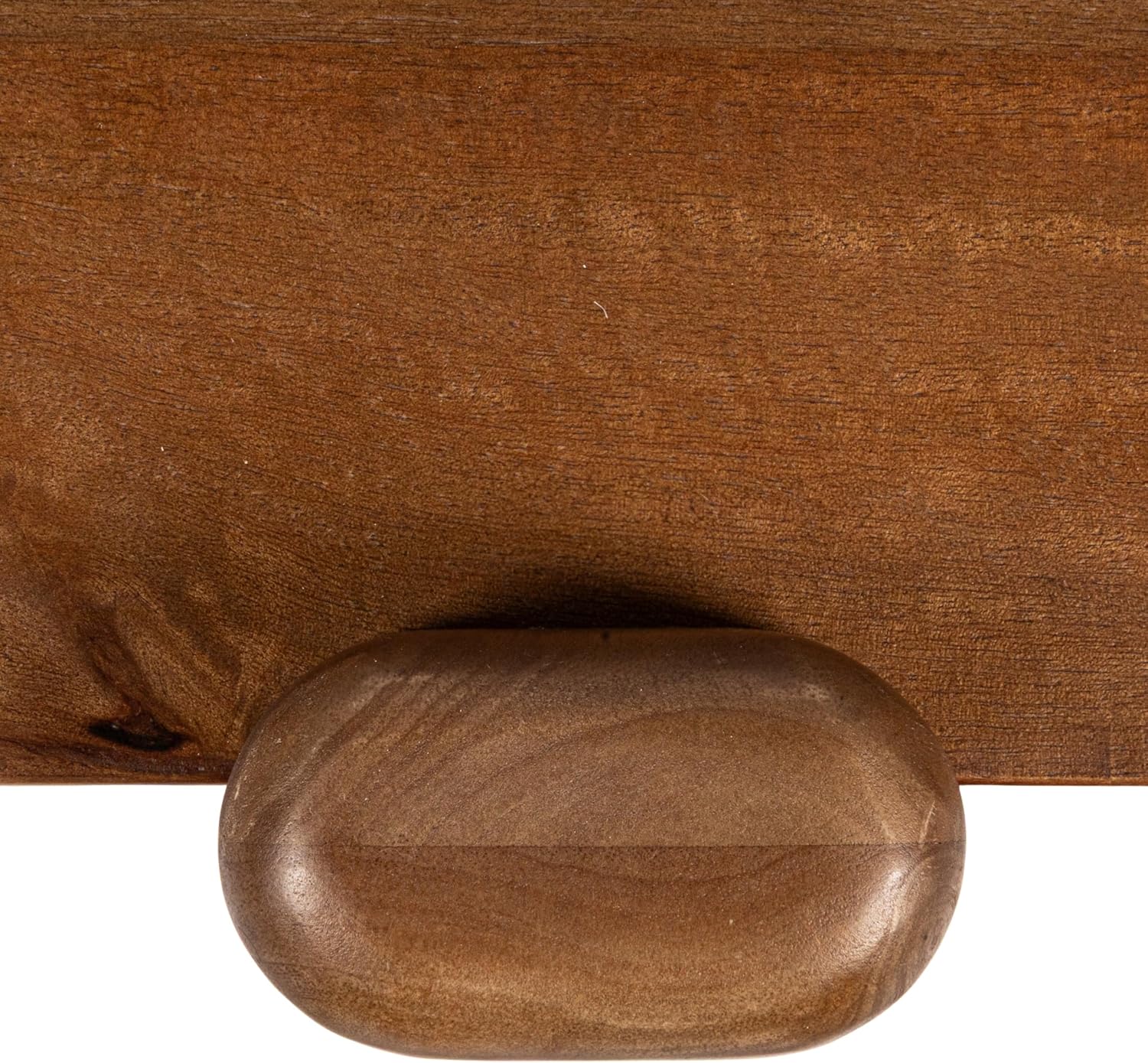 Creative Co-Op Pill-Shaped Mango Wood Coffee Table
