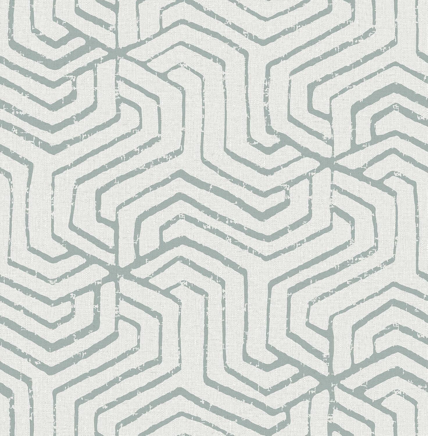 NuWallpaper NUS4390 Farrow Peel & Stick Wallpaper, Grey