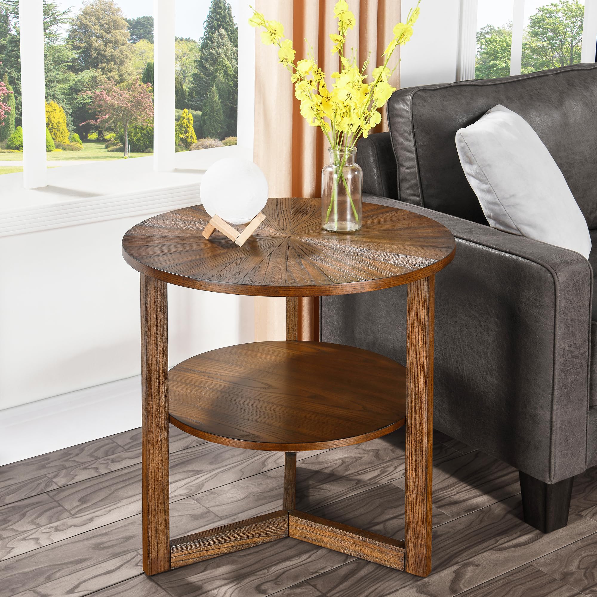 vidaXL Superficie de Mesa Redonda Comedor Mueble Escritorio