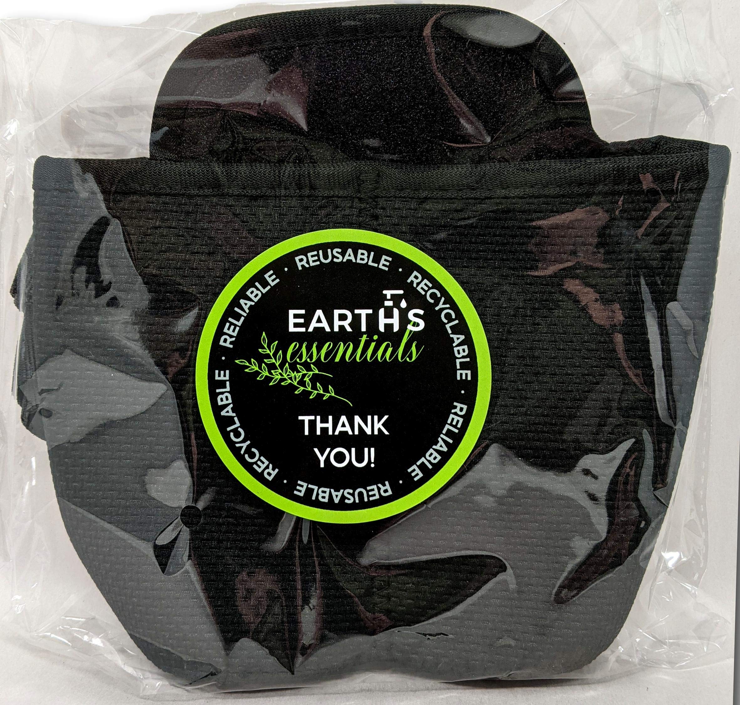 Earth's Essentials Insulated Double Bottle Holster With Belt for Massage Oils & Lotions - Includes (4) 8 Ounce Bottles / (4) pumps / (4) Disc Caps