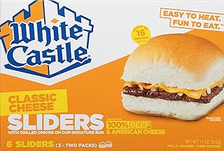 White Castle, Beef Cheeseburger Sandwich, 11oz.