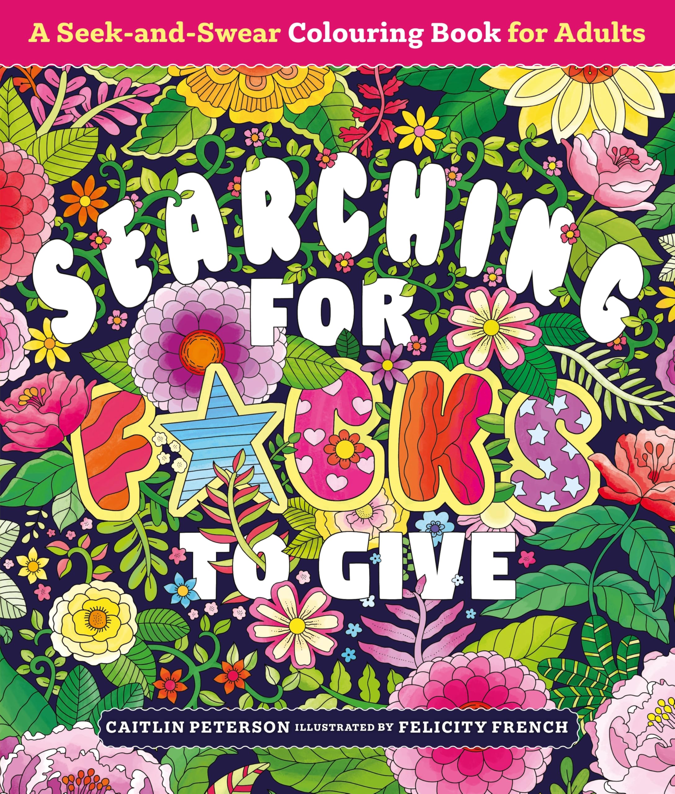 Searching for F*cks to Give: A Seek-and-Swear Colouring Book for Adults