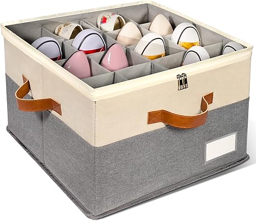 Miniatura 8 de Paquete de 2 organizadores de zapatos para armario, contenedores de almacenamiento ajustables para zapatos, contenedores grandes plegables