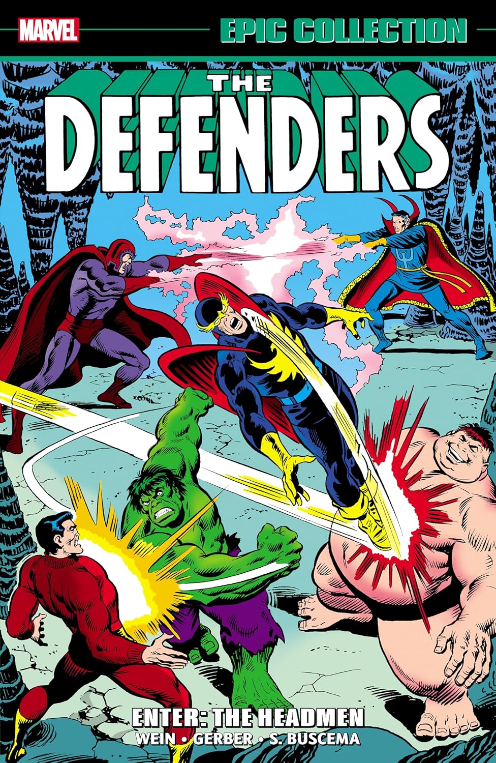 Defenders Epic Collection: Enter - The Headmen      Paperback – June 25, 2024