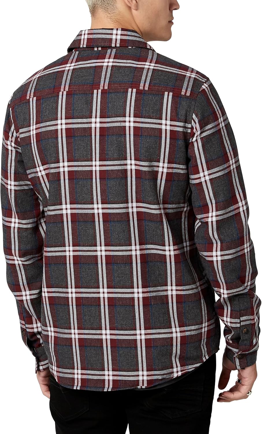 Buffalo David Bitton Men's Shirt Style Shacket Jacket, Charcoal Grey, Small - Image 2