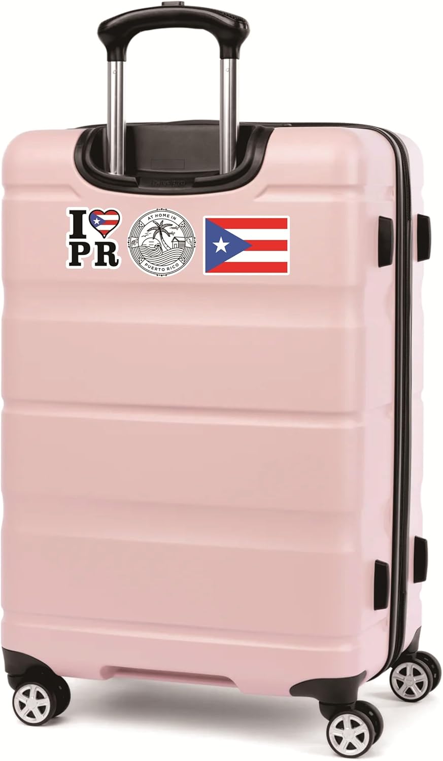 The Original Puerto Rico Sticker Decal Set - Waterproof Vinyl - Puerto Rico Hard Hat Sticker, Boricua, Coqui, El Morro, Puerto Rican, Car Bumper, Window, Laptop, Water Bottle (16pcs)