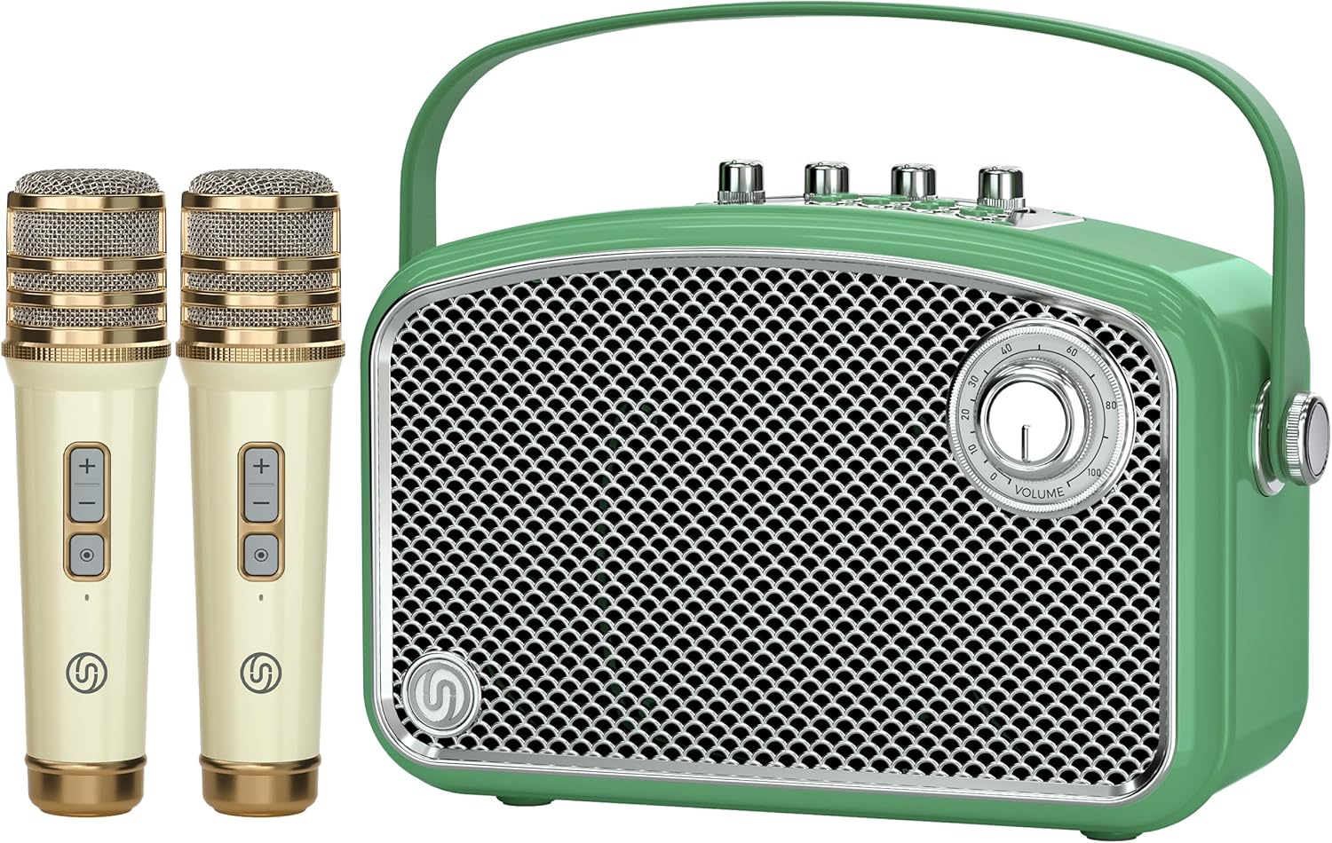 Karaoke Machine, 120W Peak Bluetooth...