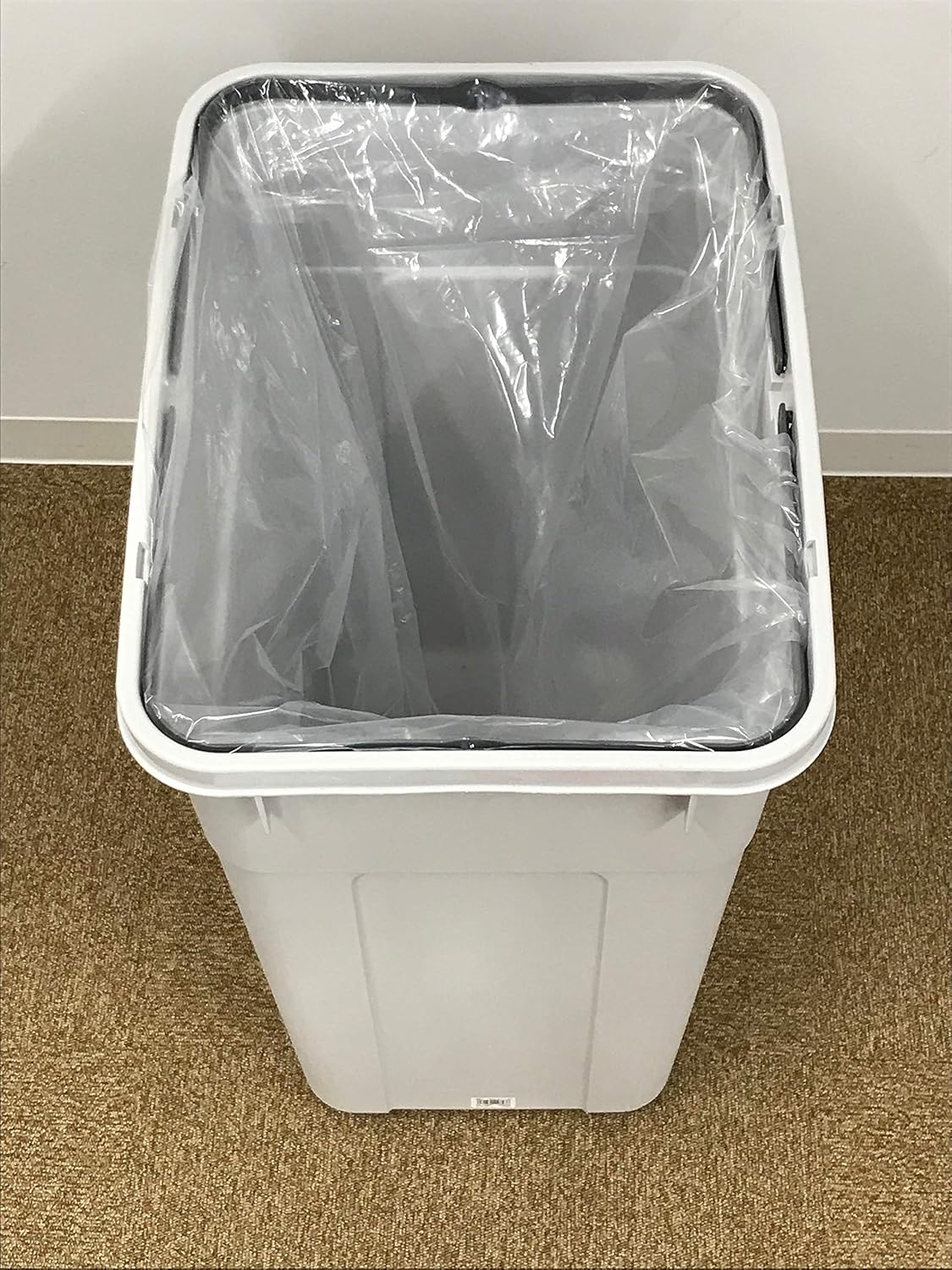 Ordi PSE-N70-20 Trash Bags, Transparent, 2.5 gal (70 L), 31.5 x 35.4 inches (80 x 90 cm), Thickness: 0.001 inch (0.025 mm), Business, Super Eco Poly Bags, Pack of 20