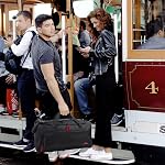 55 Liter, 24 Inch Lightweight Canvas Duffle Bags for Men & Women for Traveling, the Gym, Sports Equipment Bag