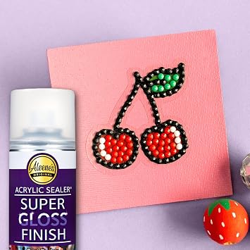 Aleene's Spray Acrylic Sealer, Super Gloss Clear Finish, 6 oz