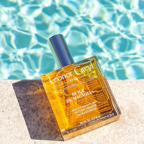 Miniatura 2 de Huile De Magnolia by Leonor Greyl - Aceites naturales que mejoran la belleza para la cara y el cuerpo. 97% ingredientes naturales. Vegano. 3.2 oz