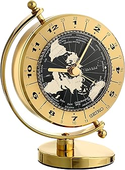 Seiko World Time Touch Sensor Desk Clocks